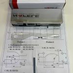 Kẹp kính dưới inox bóng, HAFELE 981.00.654