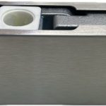 Kẹp kính trên inox mờ, HAFELE 981.50.020
