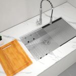 (Combo, 76cm) chậu bếp HAFELE inox304 1 hố 567.24.467 (Satin)