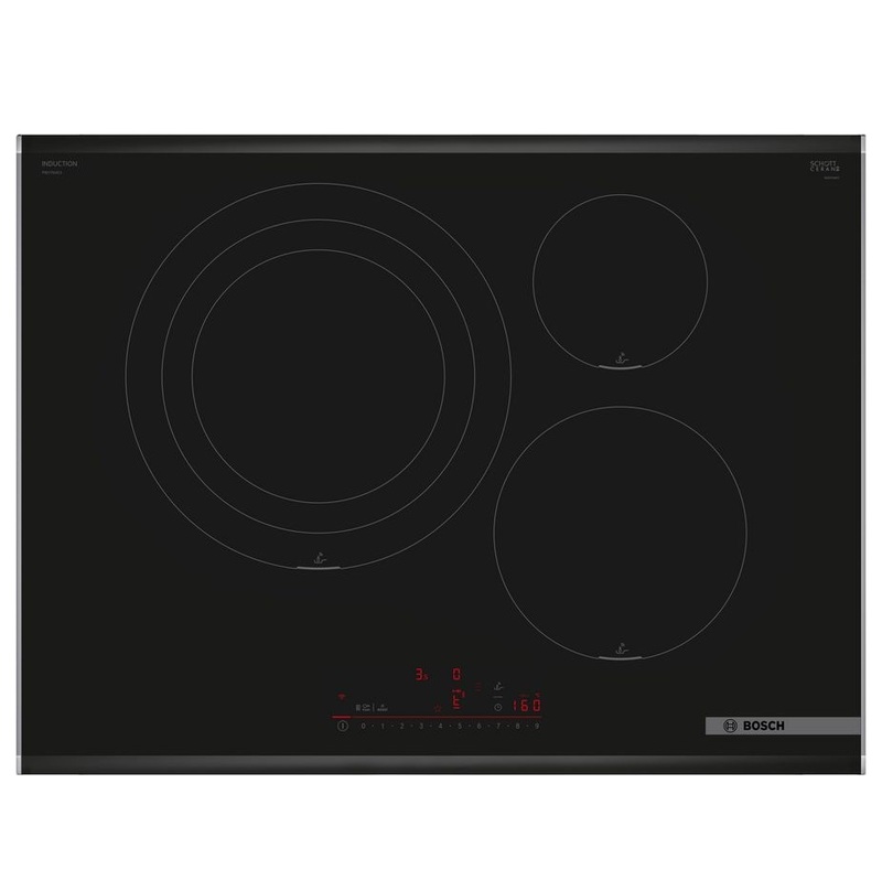 (71cm,7.4kW) Bếp từ BOSCH Series 6 PID775HC1E 3 vùng nấu (Wifi)