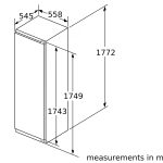 Tủ lạnh âm tủ 212L, BOSCH Series 6 GIN81ACE0 (Inox)