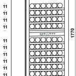 Tủ rượu 127 chai HAFELE HW-C415FB 533.17.021