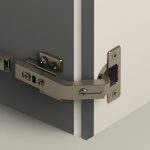 Bản lề nối cánh cửa góc Metalla A HAFELE 311.83.536 (Kèm đế)