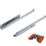 (Giảm chấn) Ray âm mở ¾, 30kg, BLUM TANDEM 550F*B (270-550mm)