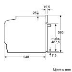 (71L) Lò nướng BOSCH Series 6 HBG536EB3 (3D Hotair)