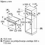(71L) Lò nướng BOSCH Series 6 HBG536EB3 (3D Hotair)