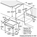 (71L) Lò nướng BOSCH Series 4 HBS534MS0B (3D Hotair)