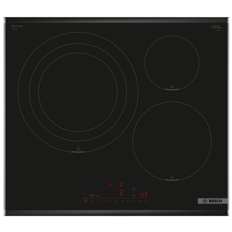 (60cm,7.4kW) Bếp từ BOSCH Series 6 PID675HC1E 3 vùng nấu (Wifi)