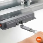 (Không giảm chấn) Ray âm mở toàn phần, 30kg, BLUM TANDEM 560F*C (300-500mm)
