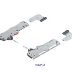 (Giảm chấn, 40kg) Ray âm mở toàn phần BLUM MOVENTO 760H*S (300-500mm)