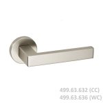 (SET E) Bộ tay nắm gạt HAFELE 499.63.632 499.63.636 (Nickel mờ)