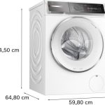 (10kg) Máy giặt BOSCH Series 8 WGB256A40 (4D, 1600rpm)