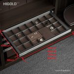 Ngăn kéo đựng trang sức, HiGold Series A (Xám)