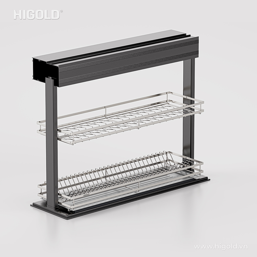 Giá bát nâng hạ điện, inox304 HiGold Series Star move