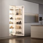 (Mở xoay, 600mm) Tủ kho HiGold inox304 nan tròn Platinum
