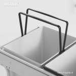 (40cm) Thùng rác HiGold 2 ngăn 307013 (30L)