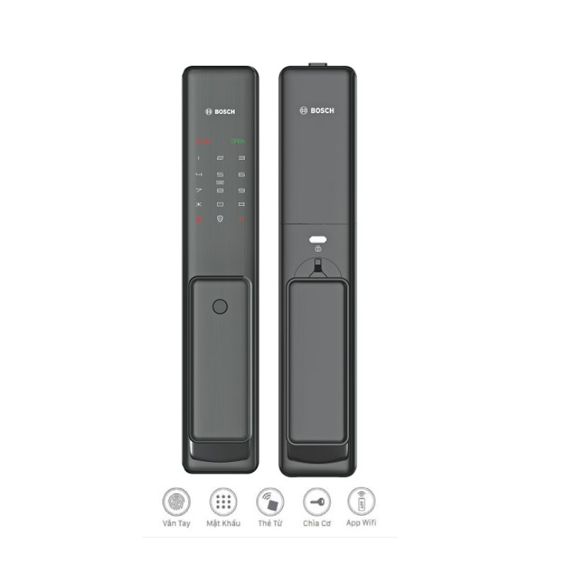 Khóa điện tử vân tay BOSCH FU 750 EU