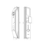 Khóa điện tử Face ID, BOSCH FU6 PLUS