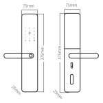Khóa điện tử vân tay, BOSCH ID 40P EU