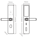 Khóa điện tử vân tay, BOSCH ID 30 EU