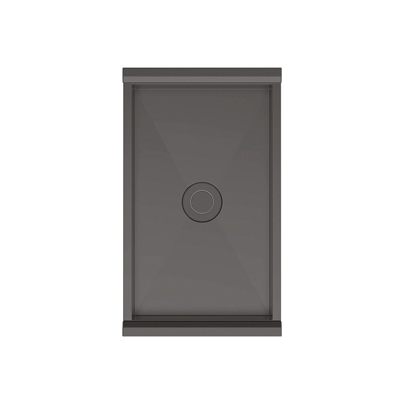Chậu rửa nhỏ HAFELE inox304 (Titan, black)