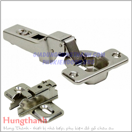Bản lề Blum Clip-top cong vừa 71M2650-7979793 (kèm đế)