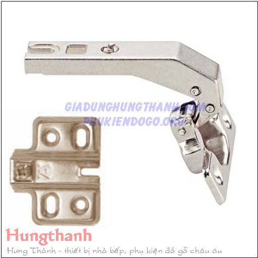 Bản lề Hafele Metalla A cho góc mù 90 độ (kèm đế) 311.83.514
