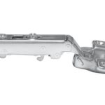 Bản lề thẳng giảm chấn Hafele Metalla SM 315.11.750 (kèm đế)