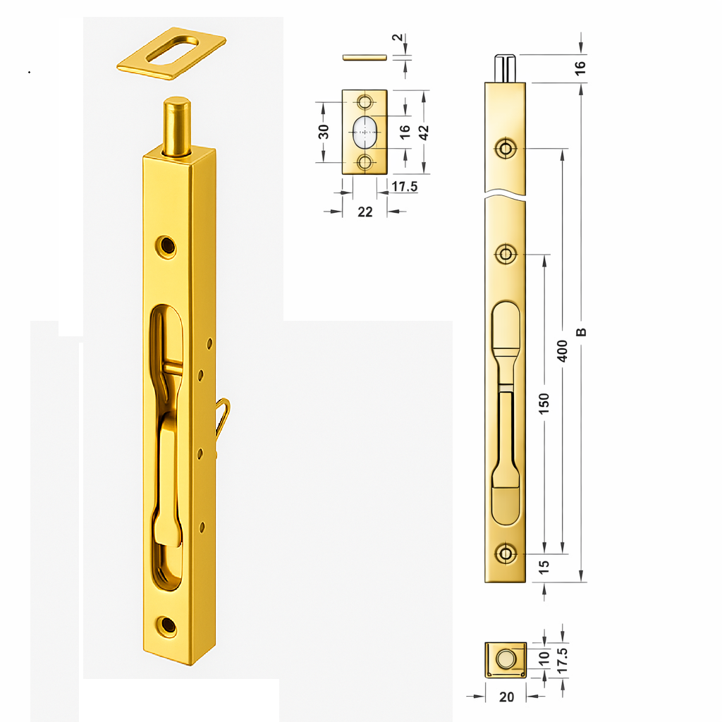 (200-600mm, gỗ) Chốt âm cửa HAFELE 489.71.451 489.71.461 911.62.685 911.62.689