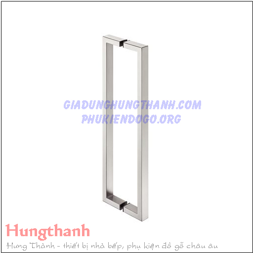 Tay nắm đẩy Hafele chữ nhật inox mờ 903.00.102