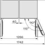 Tủ mát MIELE độc lập, KS 4383 DD (399L)