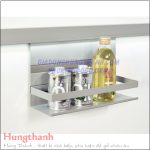 Kệ gia vị lắp vào thanh nhôm treo tường nhà bếp Hafele 521.01.530