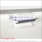 Kệ treo cuộn giấy lắp vào thanh nhôm treo tường Hafele 521.01.510