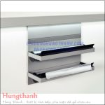 Kệ treo cuộn nylon và màng nhôm lắp vào thanh nhôm treo tường Hafele 521.01.511