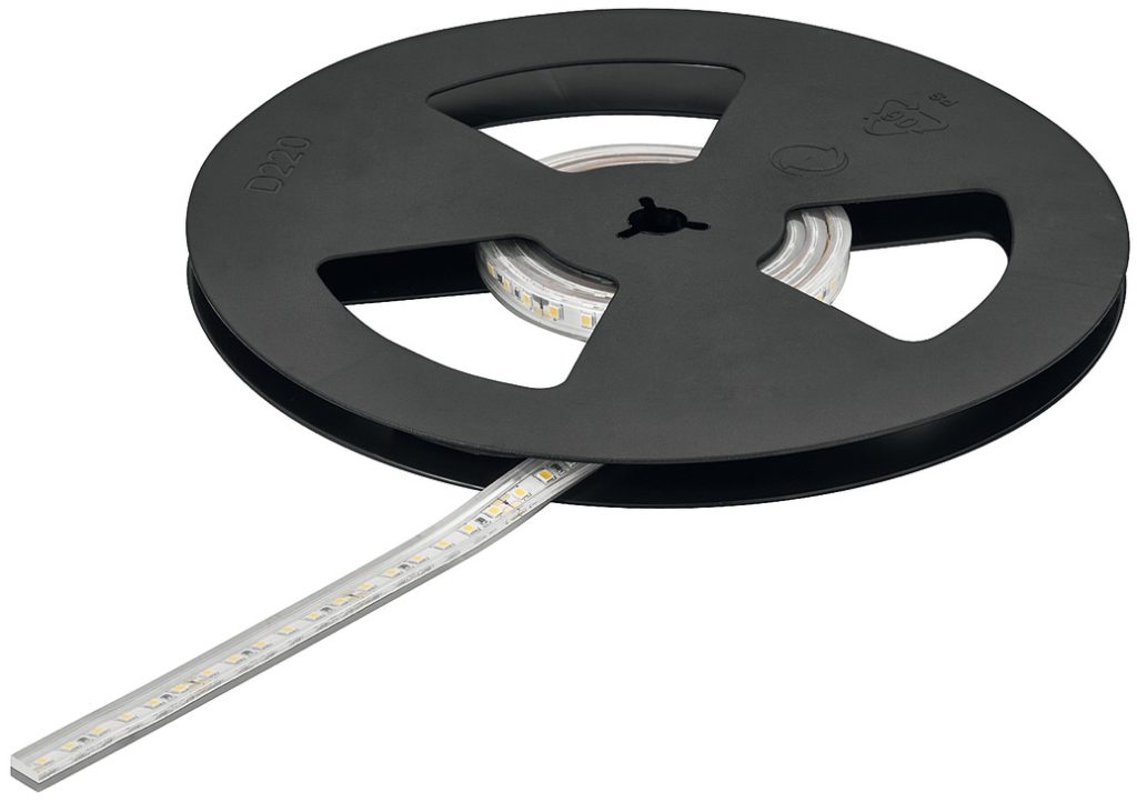 (24V, 9.6W/m,8mm) LED dây HAFELE 3046 Silicone Loox5 IP44