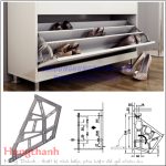 (3 tầng) Phụ kiện tủ giày HAFELE 892.14.253