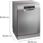 Máy rửa bát BOSCH Series 6, độc lập SMS6ZCI01P (PerfectDry)