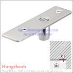 Trục xoay (ngõng) lắp trên khung bao Hafele inox 981.00.080
