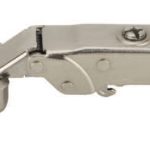 (18-32mm, SM) Bản lề tủ HAFELE thẳng, giảm chấn gỗ dày SM 315.08.850 (kèm đế)