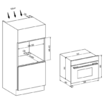 (81L) Lò vi nướng HAFELE HC-O811B 495.10.035 (Sense series)