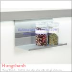 Kệ đa năng thấp lắp vào thanh nhôm treo tường nhà bếp Hafele 521.01.520