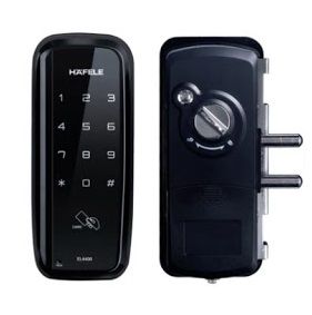 (12mm, Kính) Khoá điện tử thẻ từ HAFELE ER4400 912.20.229 (màu đen)