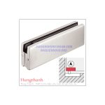 Kẹp kính dưới Hafele inox bóng 981.00.001