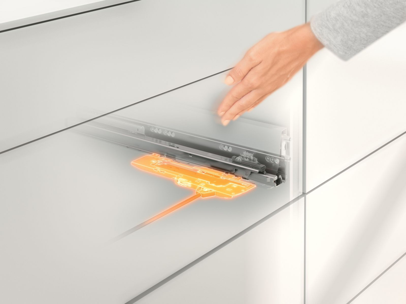 Lựa chọn ray nhấn mở Blum theo công nghệ chuyển động