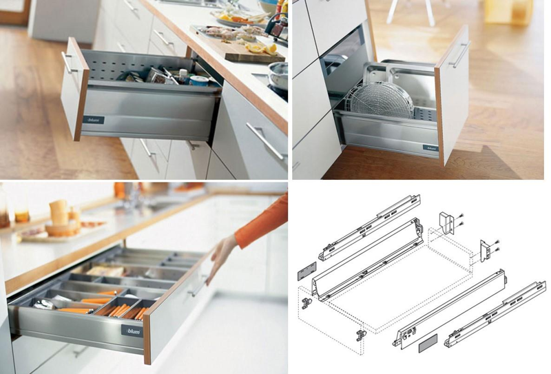 Mua ray nhấn mở Blum chính hãng tại Gia dụng Hưng Thành