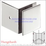 Kẹp tường – kính cabin tắm có bas Hafele 981.00.542