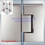 Bản lề kính – kính cabin tắm 180 độ Hafele 981.00.512