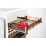 (800mm) Rổ kéo thành bằng kính để đồ gấp Hafele 807.95.173