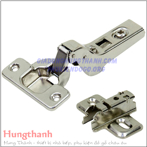 Bản lề Blum-Hafele Clip cong nhiều 71M2750-1984053 (kèm đế)