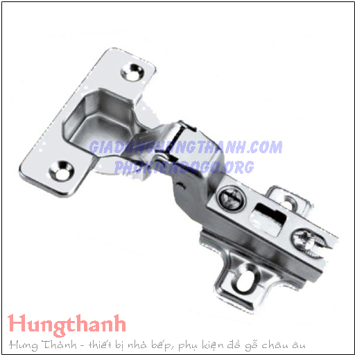 Bản lề giảm chấn Hafele Metalla A cong nhiều 311.88.512 (kèm đế)